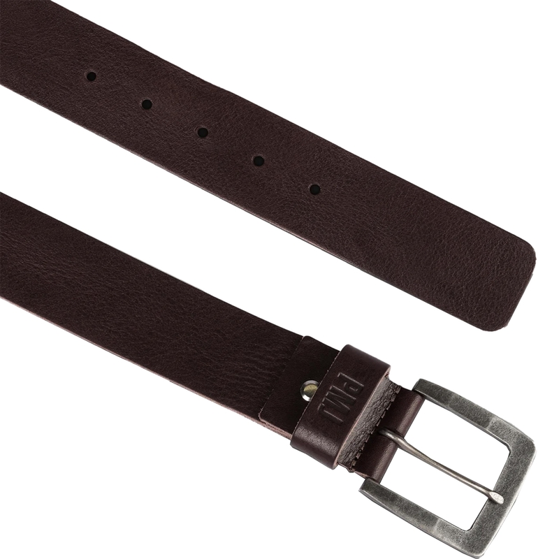 Ādas motocikla josta PMJ Leather Belt brūna izpārdošana