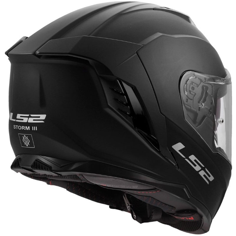 Pilna sejas motocikla ķivere LS2 FF818 Storm III matēta melna