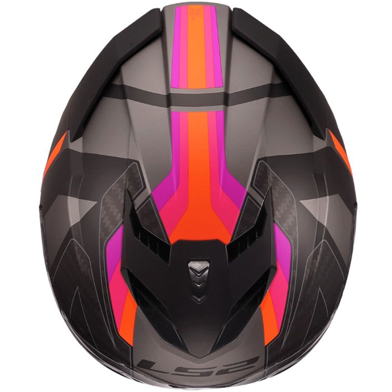 Pilna sejas motocikla ķivere LS2 FF818 Storm III Sports matēta pelēkvioleta