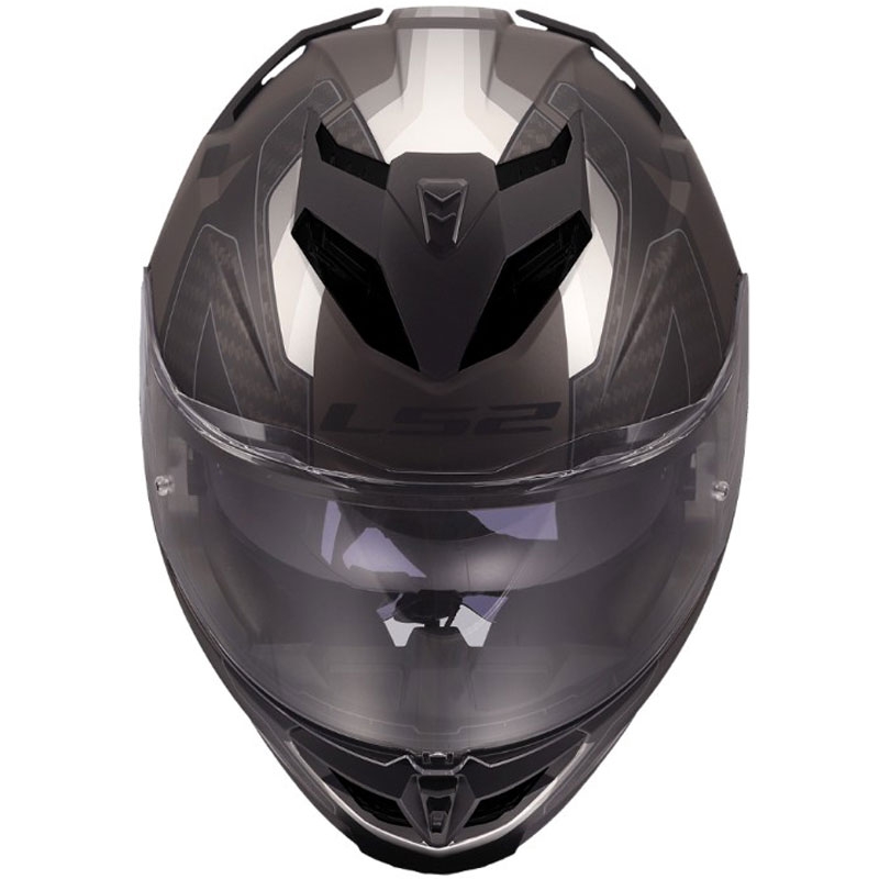 Pilna motocikla ķivere LS2 FF818 Storm III Sports matēta melna-pelēka