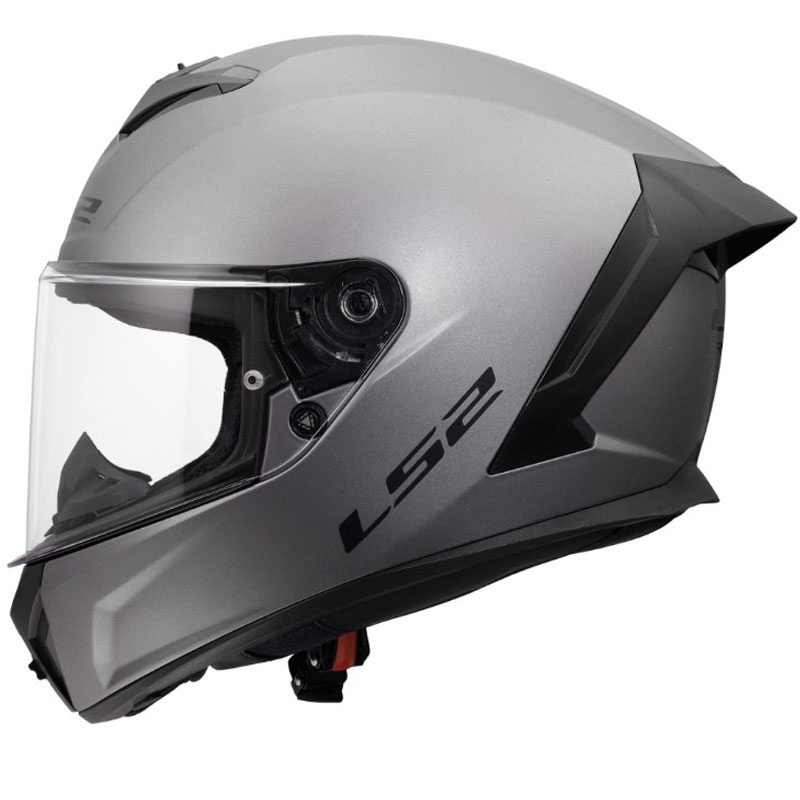 LS2 FF820 Rapid III Solid slēgta motocikla ķivere matēta titāna krāsā