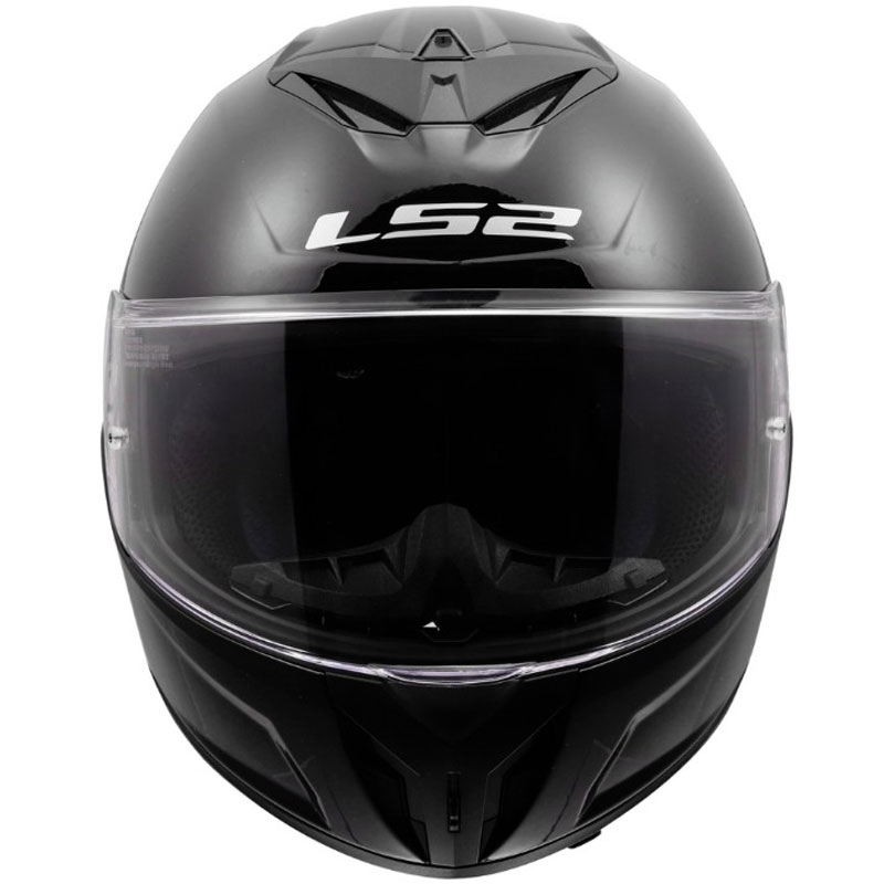 Pilna sejas motocikla ķivere LS2 FF820 Rapid III Solid spīdīgi melna