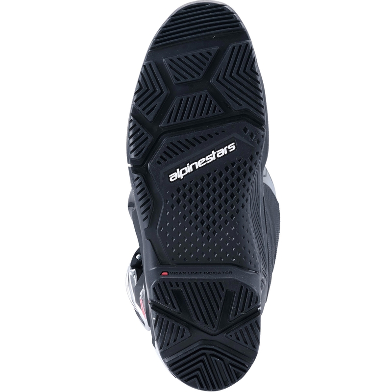 Alpinestars Tech 7 Enduro Drystar motocikla zābaki, melni
