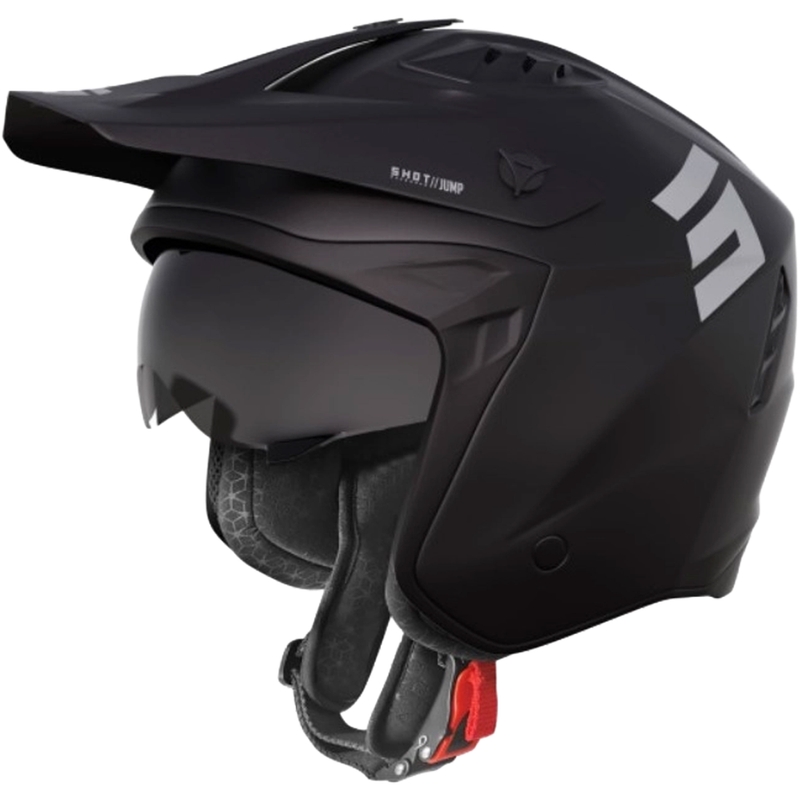 Motociklu ķivere Shot Jump Black Matte