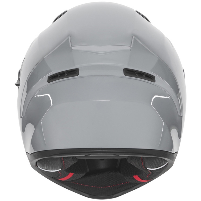 Pilna sejas motocikla ķivere NOX N402 pelēka