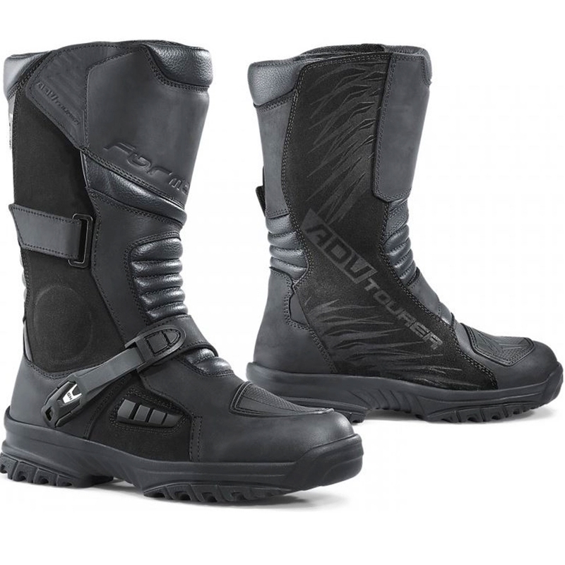 Forma ADV Tourer WP melni motociklu zābaki