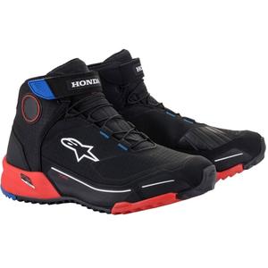 Alpinestars CR-X Drystar Honda Collection Black-Red-Blue Motociklu zābaki