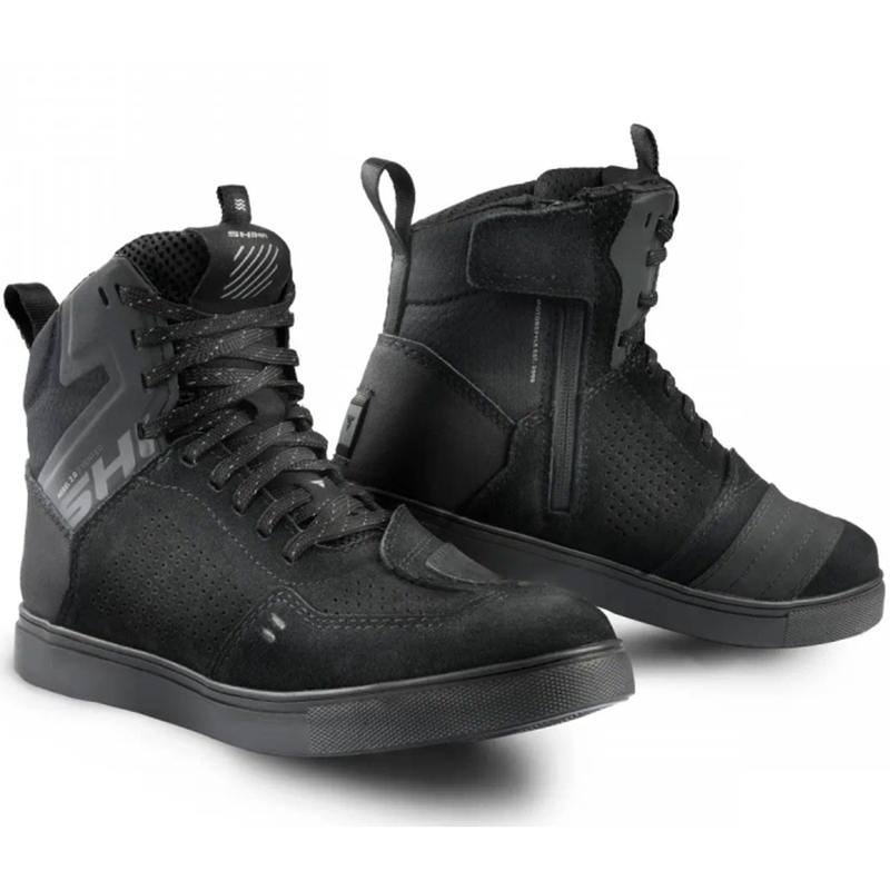Shima Rebel 2.0 Vent Black Motociklu zābaki