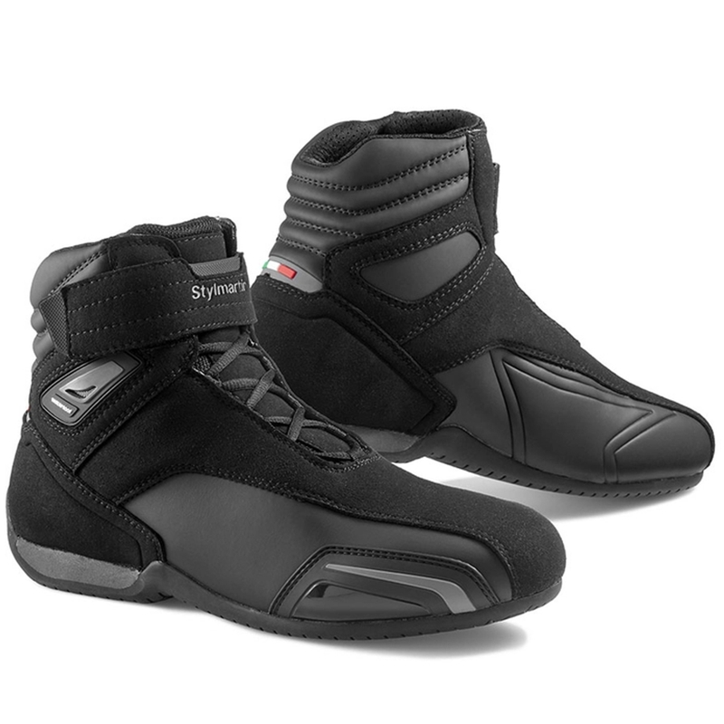 Stylmartin Vector WP melni-pelēki motocikla zābaki