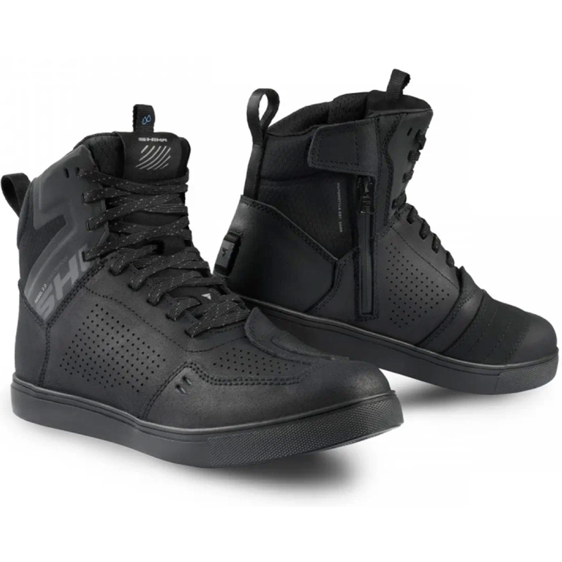 Motociklu zābaki Shima Rebel 2.0 WP melni