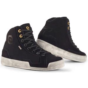 Eleveit ANTIBES WP FULL LEATHER motociklu zābaki melni