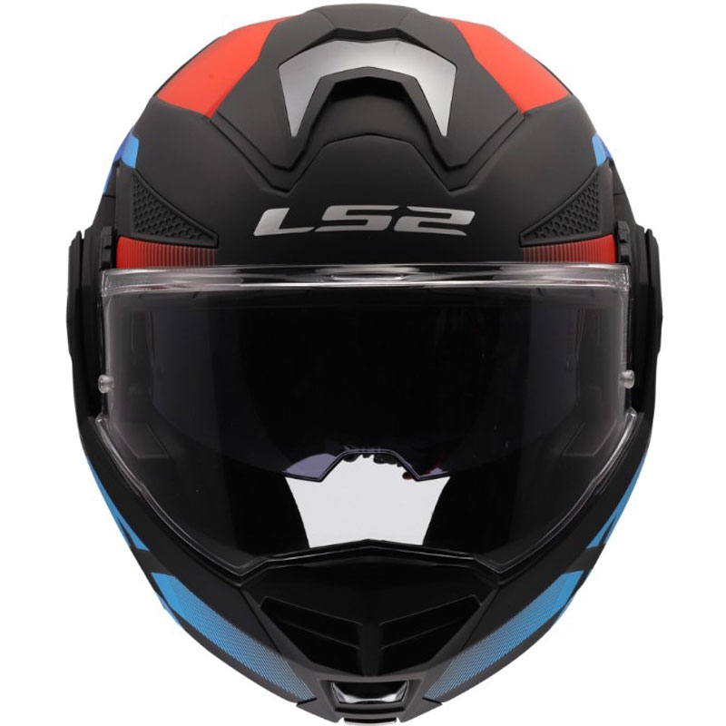 Atverama motocikla ķivere LS2 FF901 Advant X Nova matēti melna-sarkana-zila