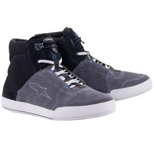 Alpinestars Chrome Air Black-Grey-Blue Motociklu zābaki
