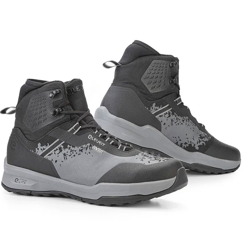 Eleveit DIVERGE WP melni-pelēki motocikla zābaki