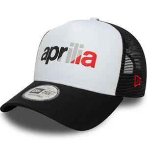 Aprilia 9forty Be A Racer cepure ar logotipu melni balta