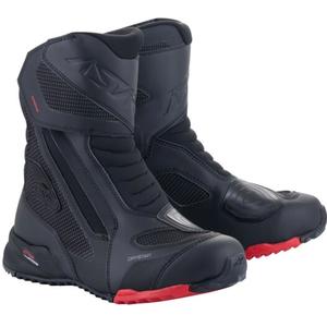 Alpinestars RT-7 DRYSTAR melni un sarkani motocikla zābaki