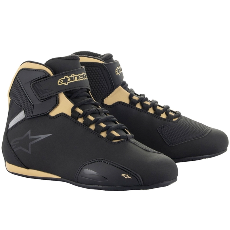 Alpinestars Stella Sector Black-Champagne Sieviešu motociklu zābaki