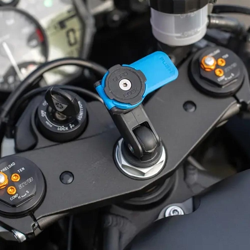 Quad Lock® stūres statņa stiprinājums, melns