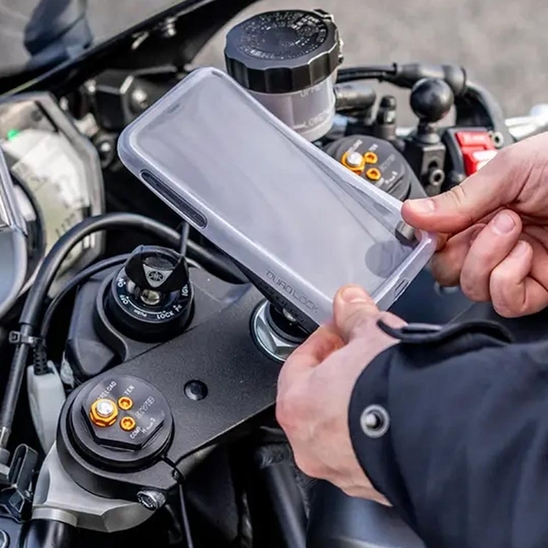 Quad Lock® stūres statņa stiprinājums, melns