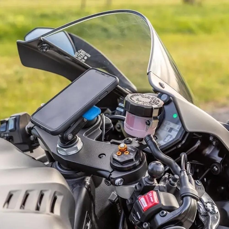 Quad Lock® stūres statņa stiprinājums, melns
