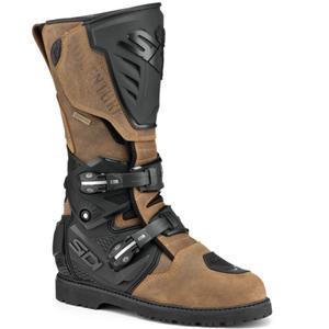 SIDI Adventure Gore-Tex 2 gaiši brūni motociklu zābaki