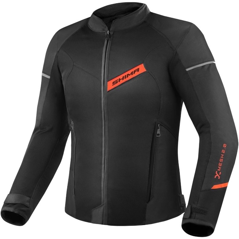 Motocikla jaka Shima X-MESH 2.0 black-red