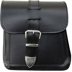 Ādas sānu kabatas motociklam RSA Ki18 2 gab. melnas