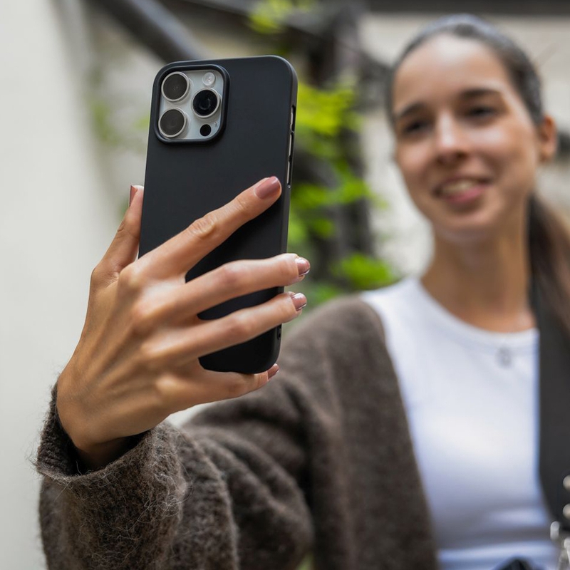 FIXED Story gumijots aizmugurējais telefona vāciņš Xiaomi Redmi Note 15 Pro 5G melns