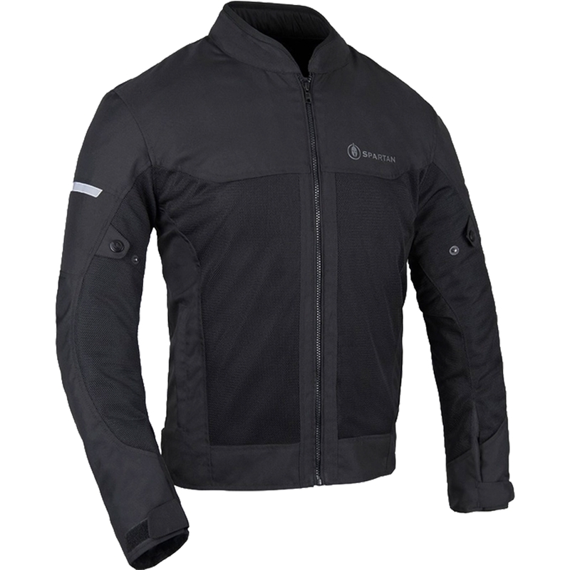Oxford Spartan Air melna motocikla jaka
