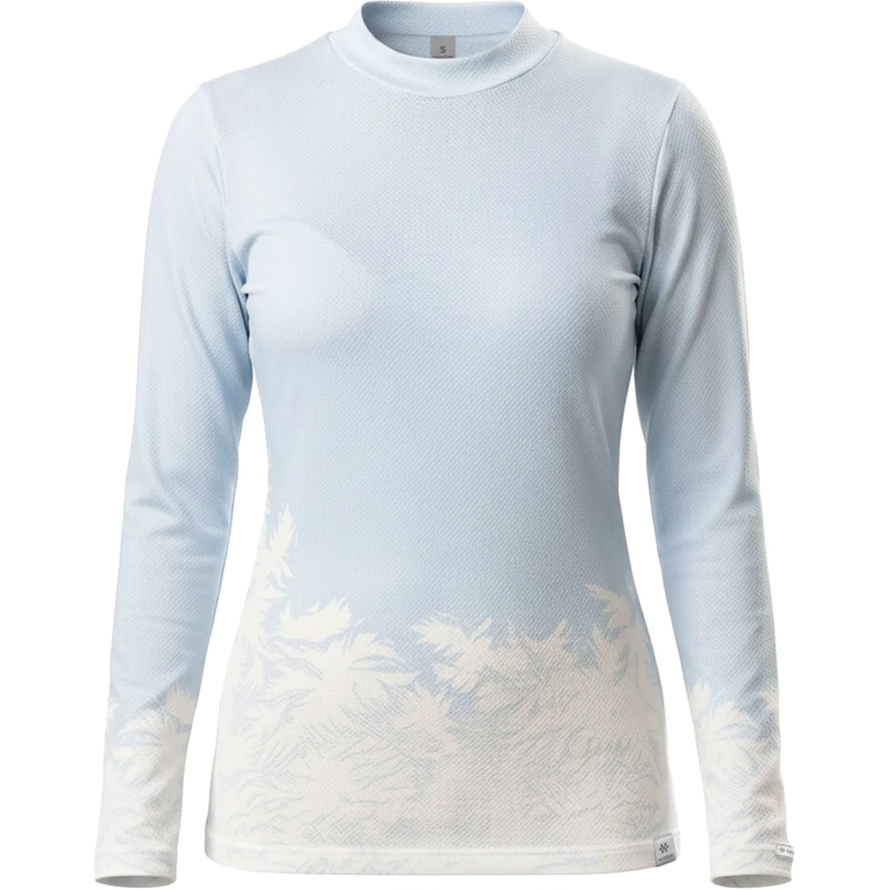Sieviešu termo t-krekls nanosilver® Frozen zils un balts