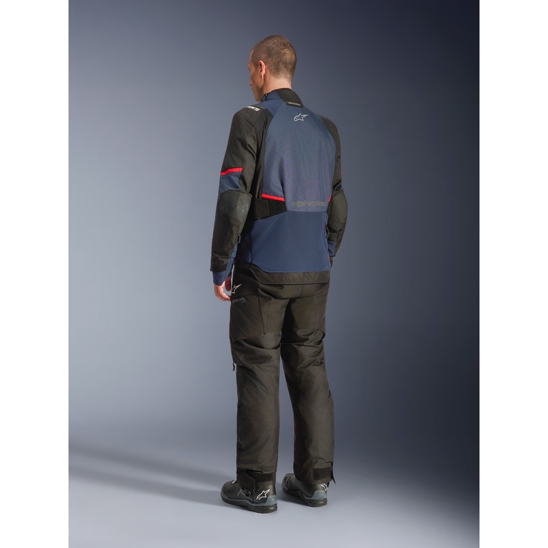 Alpinestars Andes V4 Drystar motocikla jaka, tumši zila-zila-melna