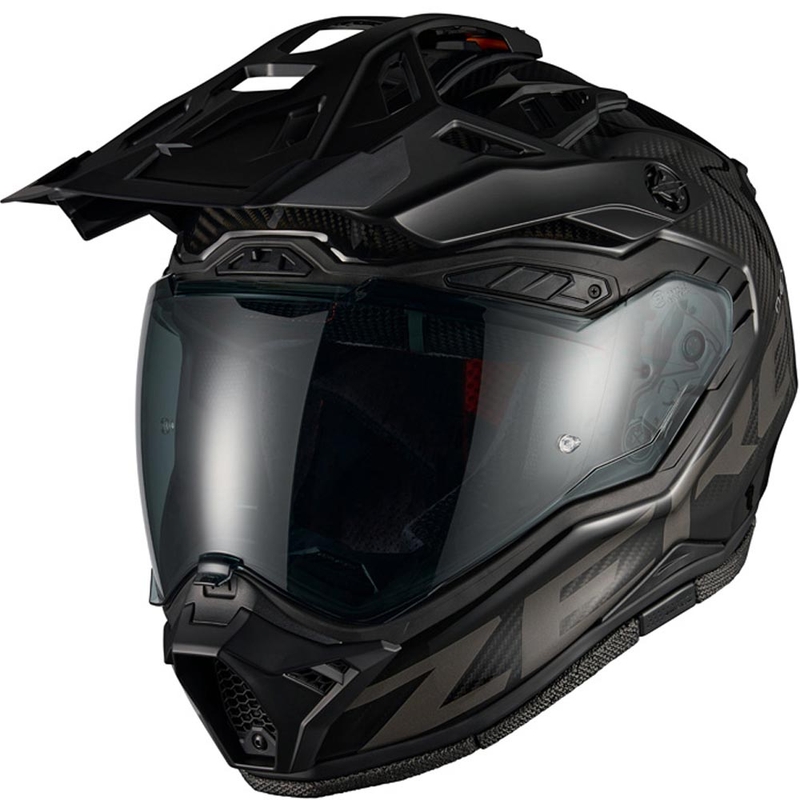 Enduro motocikla ķivere Nexx X.Rally Zero PRO Carbon melna
