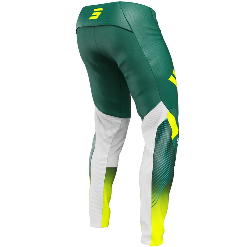 Shot Contact GP 26 motokrosa bikses zaļas-neona dzeltenas