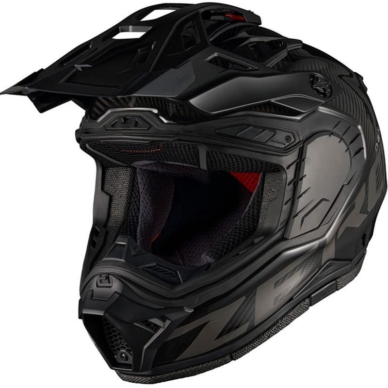 Enduro motocikla ķivere Nexx X.Rally Zero PRO melna