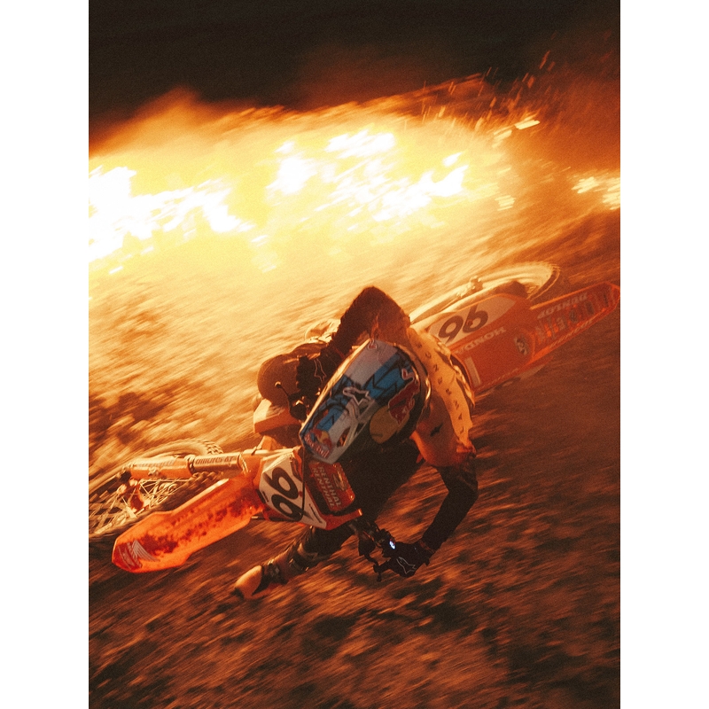 Alpinestars Supertech Limited Edition motokrosa bikses Black Hole - melnas