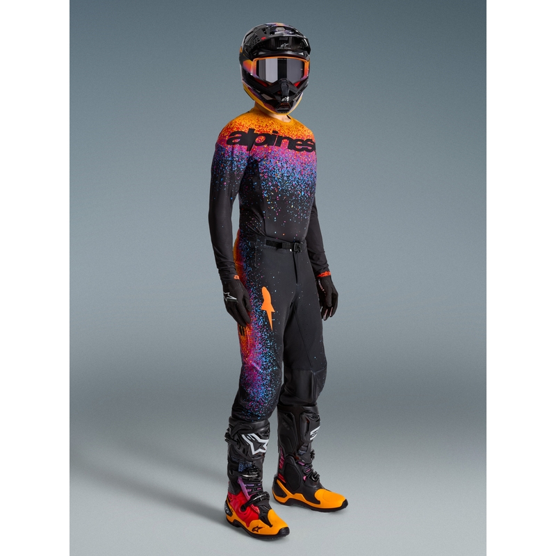 Alpinestars Supertech Limited Edition motokrosa bikses Black Hole - melnas