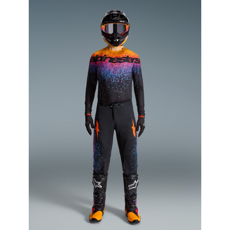 Alpinestars Supertech Limited Edition motokrosa bikses Black Hole - melnas