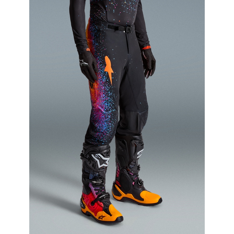 Alpinestars Supertech Limited Edition motokrosa bikses Black Hole - melnas