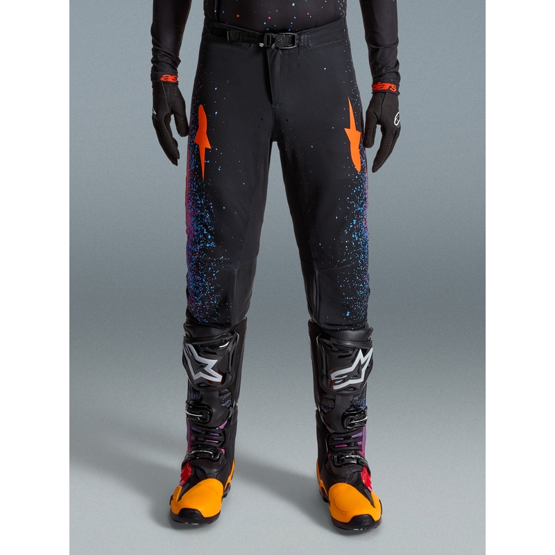 Alpinestars Supertech Limited Edition motokrosa bikses Black Hole - melnas