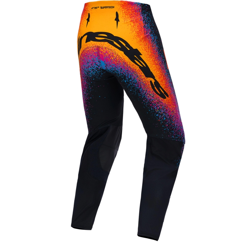 Alpinestars Supertech Limited Edition motokrosa bikses Black Hole - melnas