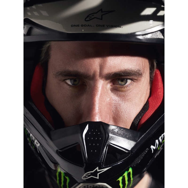 Alpinestars Techstar ierobežotā izdevuma Wolf Dust motokrosa bikses smilšu-melnas