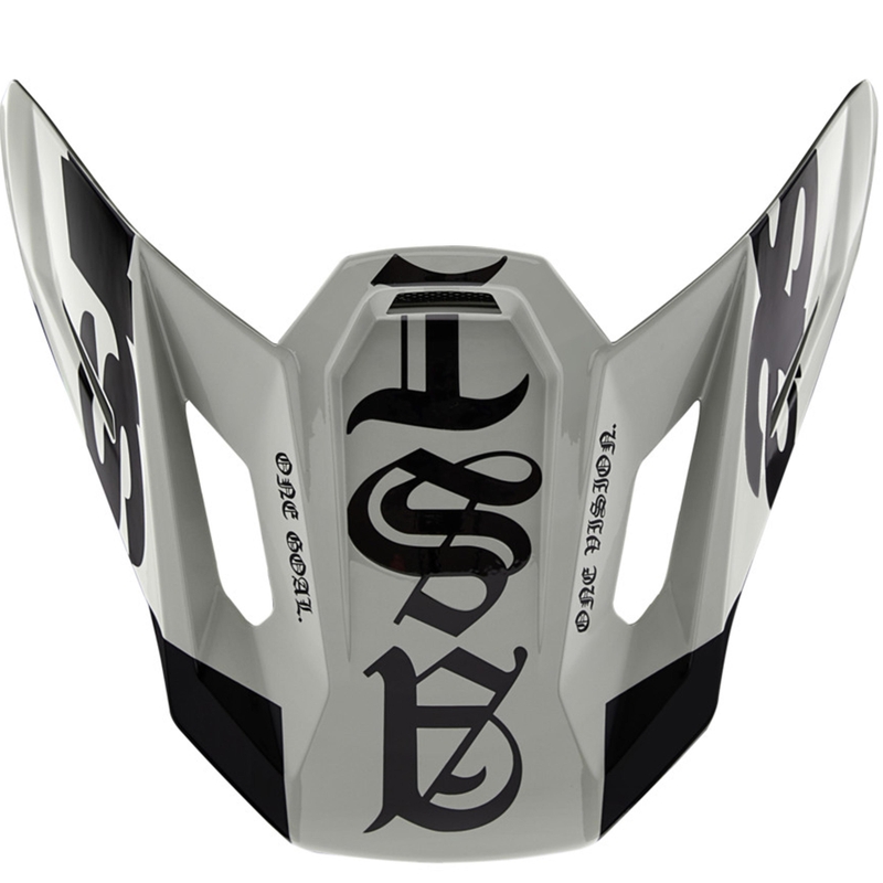 Alpinestars Supertech S-M7 motocikla ķiveres vizors ierobežotā izlaiduma Wolf Dust smilšu-melns