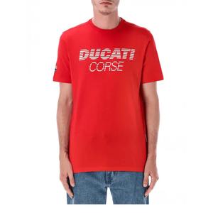 T-krekls Ducati Corse sarkans