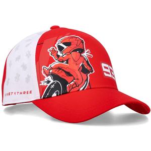 Bērnu Ducati Marc Marquez Baseball 93 Look Back daudzkrāsaina cepure