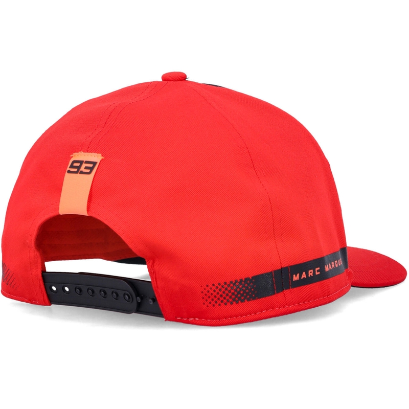 Ducati Marc Marquez Mid Visor Pixelled 93 cepure melna-sarkana