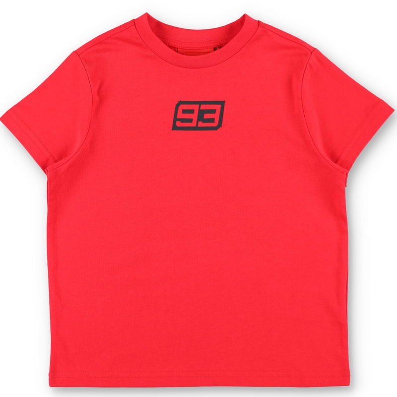 Bērnu Ducati Marc Marquez Graphic velosipēda T-krekls, sarkans