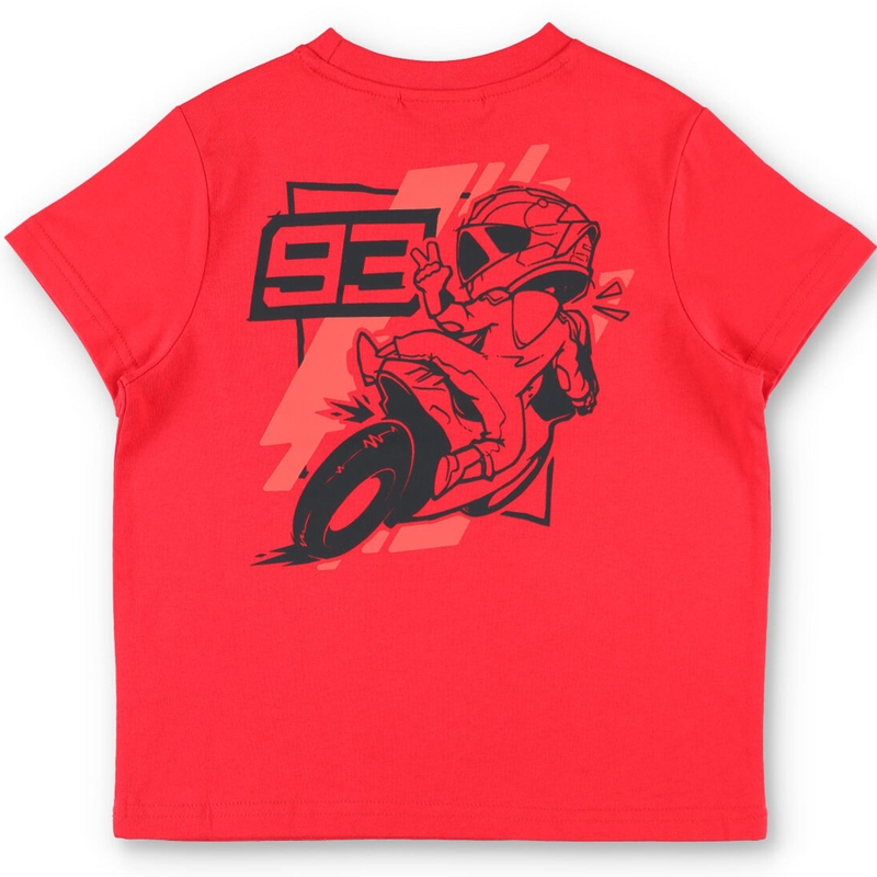 Bērnu Ducati Marc Marquez Graphic velosipēda T-krekls, sarkans