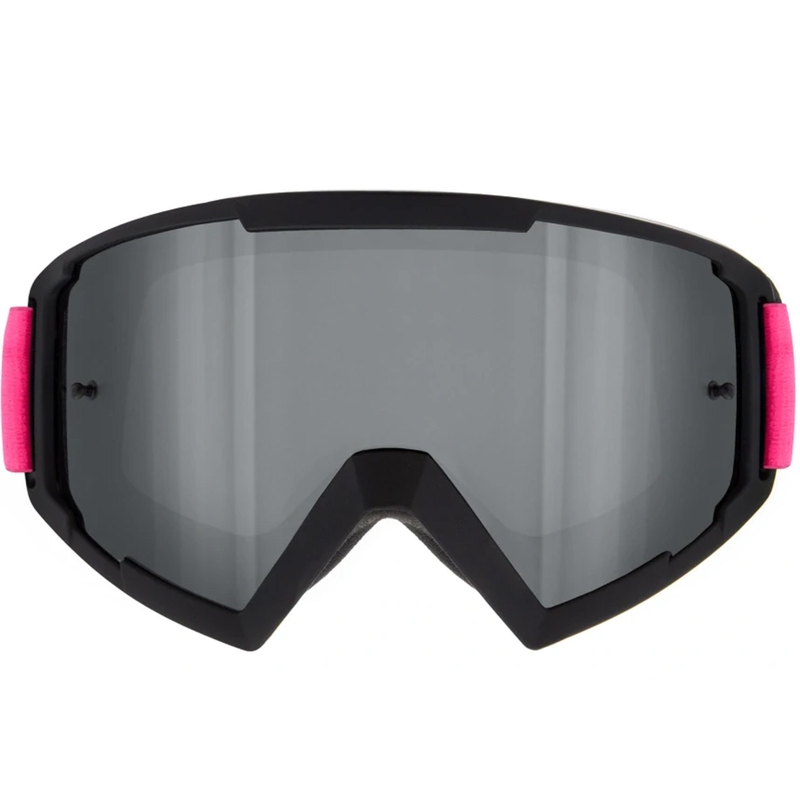 Red Bull Spect Whip motokrosa brilles, melnas ar sudraba lēcām