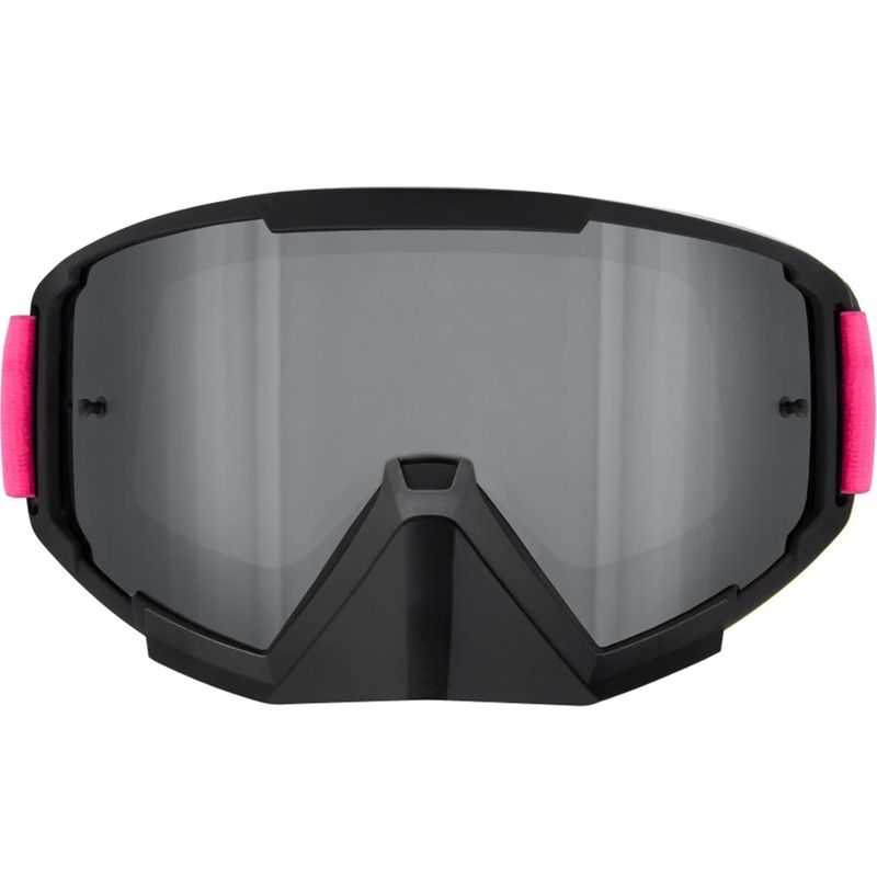 Red Bull Spect Whip motokrosa brilles, melnas ar sudraba lēcām