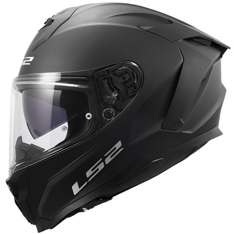 Pilna izmēra motocikla ķivere LS2 FF817 Challenger II matēti melna